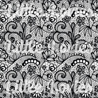 Black and white lace Fabric PREORDER