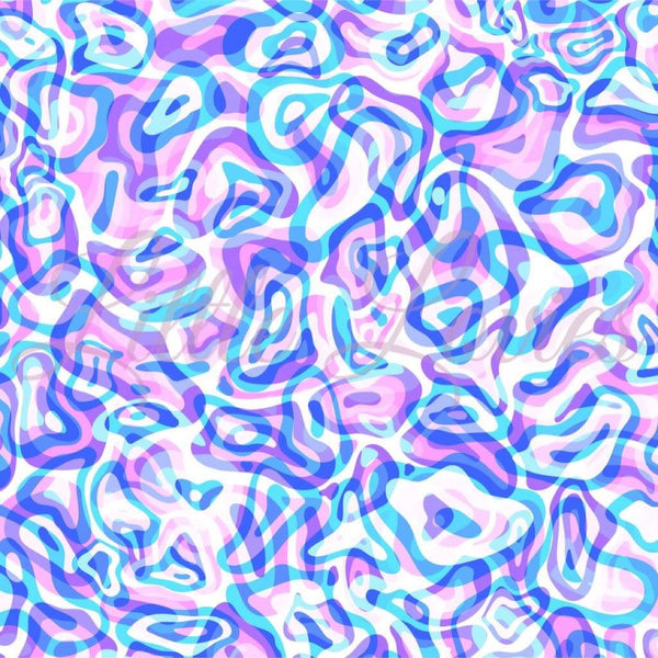 Pastel Geode 1-1.5in Fabric PREORDER
